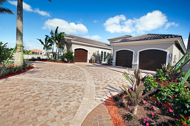 Permeable Paver Driveway in Chesaning, MI